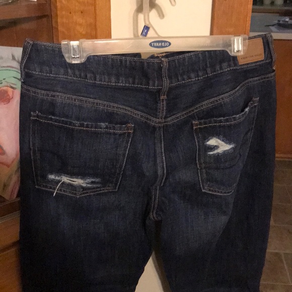 American eagle button fly jeans Tom girl size 10 - Picture 5 of 9